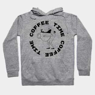 Caffeine Chronicles: Coffee Time for Coffee Lovers Hoodie